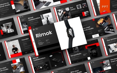 Rimok – Modèle PowerPoint d&amp;#39;entreprise