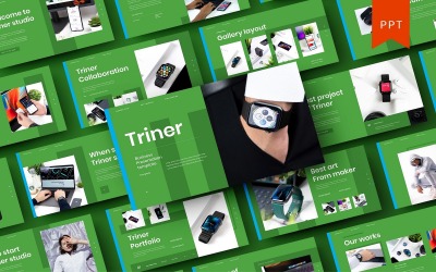 Triner – Business PowerPoint sablon