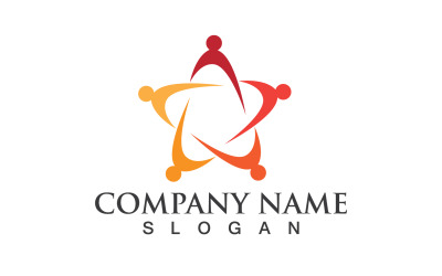 Community People Group Logo  Social V4