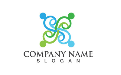 Community People Group Logo  Social V8