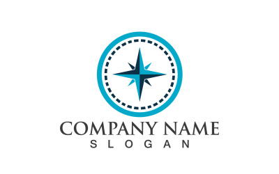 Compass Logo And Symbol Location Logo V17