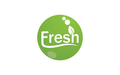 Feuille fraîche Nature Logo Design Vector V16