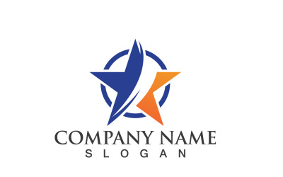 Logo Star Success Symbol Design Vector V14