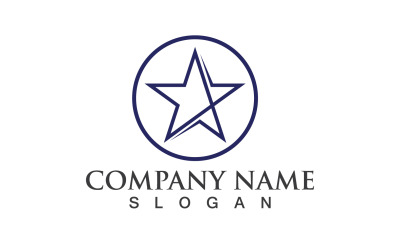Logo Star Success Symbol Design Vector V9