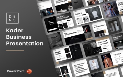 Kader - Plantilla de PowerPoint de negocios