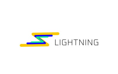 Letter S Fast Lightning-logo