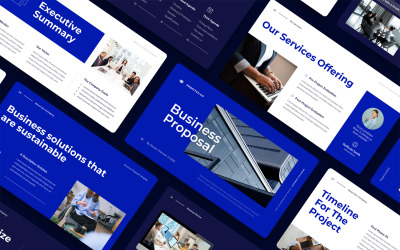 Propitch - Modelo de PowerPoint de Proposta Comercial