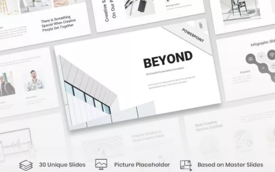 Beyond – Minimalistisk PowerPoint-mall