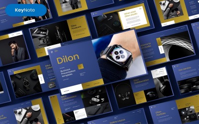 Dilon – 商业主题演讲模板