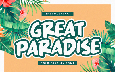 Great Paradise - 粗体显示字体