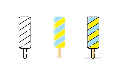 Ice Cream Vector Illustration V8