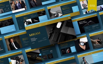Mikam - Business Google Slide Mall