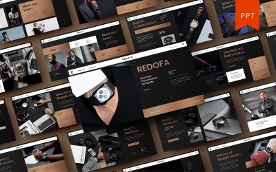 Redofa – Business-PowerPoint-Vorlage