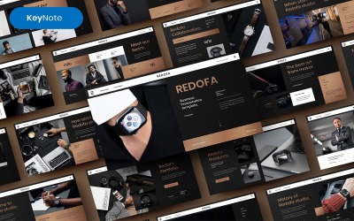 Redofa — szablon biznesowej prezentacji