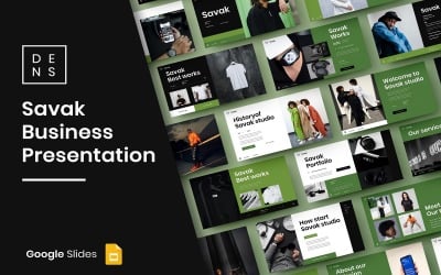 Savak - Business Google Slide Template