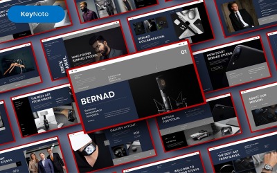 Bernad – Business Keynote sablon