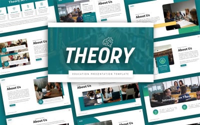 Teoriutbildning Multipurpose PowerPoint-presentationsmall