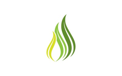 Zeewier Vector Logo ontwerpsjabloon V1