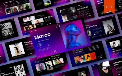 Марко – бізнес-шаблон PowerPoint