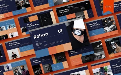 Rehan – Modelo de PowerPoint de Negócios