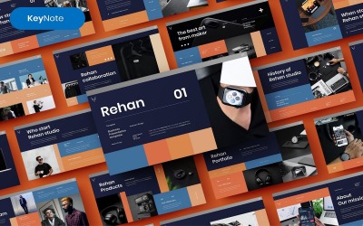 Rehan — Шаблон бизнес-презентации