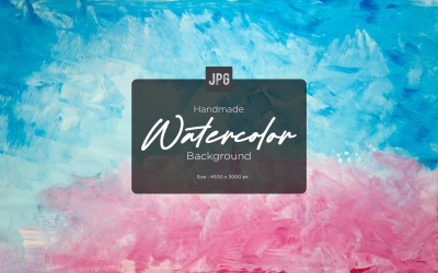 Watercolor Splotches &amp;amp; Blush Backgrounds