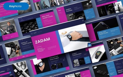 Zadam – Modello di keynote aziendale