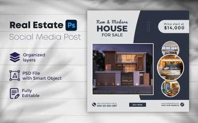 Modèle de publication sur les médias sociaux immobiliers 20