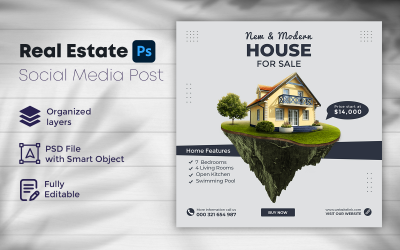 Modèle de publication sur les médias sociaux immobiliers 21