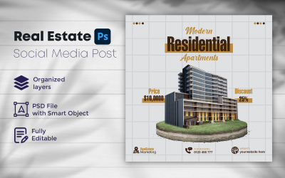 Modello di post per social media immobiliare 26