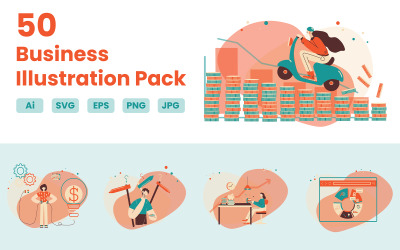 Business Illustration Pack
