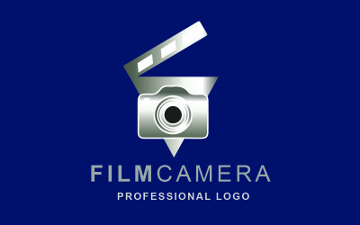 Logo professionnel de l'appareil photo argentique