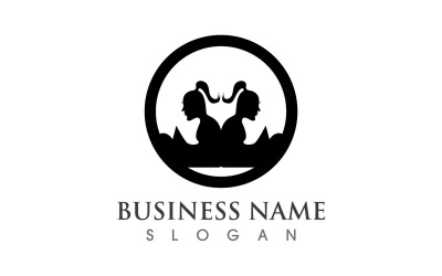 Boek Lezen Mensen Logo Vector V16