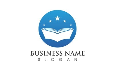 Book Reading People Logo Vector V18