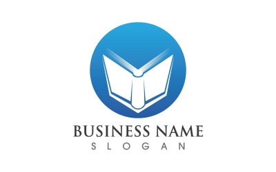 Book Reading People Logo Vector V25