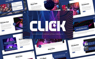 Fare clic su Modello di presentazione PowerPoint multiuso Tecnologia