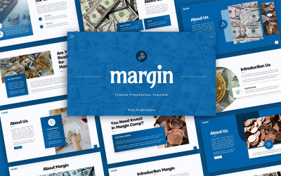 Margin Finance Mehrzweck-PowerPoint-Präsentationsvorlage
