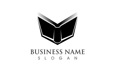 Prenota la lettura di persone Logo Vector V6
