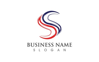 S Symbol Initial Letter Logo Vector V3
