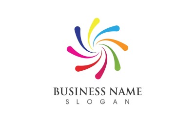 Vortex Circle Ring Logo Vector V2