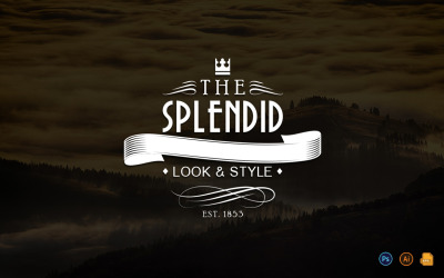Logo vintage e modello distintivo-12