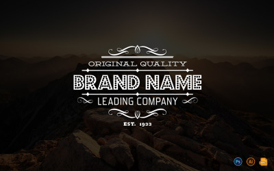 Vintage Logo and Badge Template-18