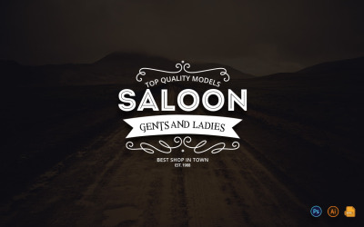 Vintage Logo i odznaka Szablon-02