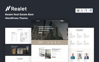 Realet - Immobilien Bestes WordPress-Thema