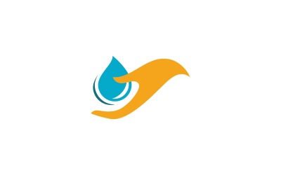 Hand Care Vector Logo Design Template V7