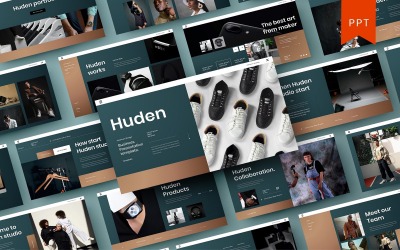 Huden – Business-PowerPoint-Vorlage