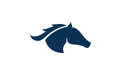 Paard Vector Logo ontwerpsjabloon V1