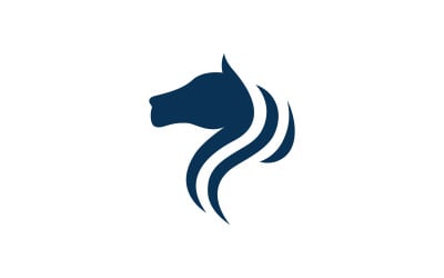 Paard Vector Logo ontwerpsjabloon V3