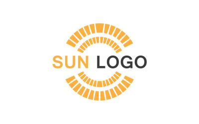Plantilla de logotipo y símbolo de columna V1