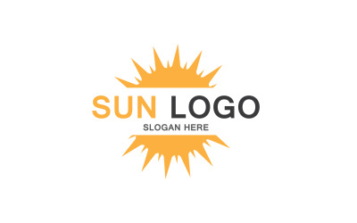 Sol Vector Logo Y Símbolo V2
